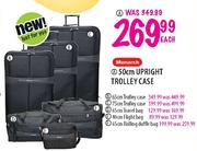 Monarch Upright Trolley Case-50cm Each
