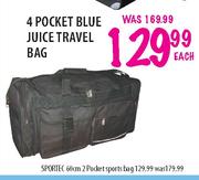 Sportec 2 Pocket Sports Bag-60cm