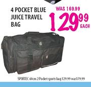 Blue Juice 4 Pocket Travel Bag-Each