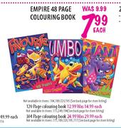 Empire 48 Page Colouring Book-Each