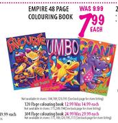 Empire 304 Page Colouring Book-Each