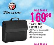 Targus 15.4" Black Laptop Bag