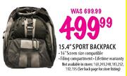 Targus 15.4" Sport Backpack