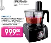 Philips Pure Essential Food Processor(HR7774)-Each