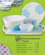 Chrysanthemum Range Mug-300ml each