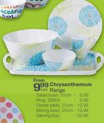 Chrysanthemum Range Serving Tray-each