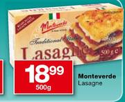 Monteverde Lasgne - 500gm