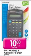 Primaries Calculator 8 Digit-each