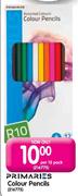 Primaries Colour Pencils-per 12 pack