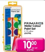 Primaries Water Colour Paint Set-12 colour per set