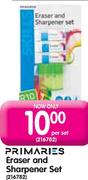 Primaries Eraser and Sharpener Set-per set