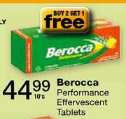 Berocca Performance Effervescent Tablets-10's
