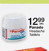 Panado Headache Tablets-24's 