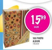 100 Photo Album-Each
