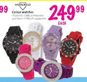 Monaco Colour Watches-Each