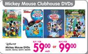 Disney Mickey Mouse DVDs-2's