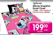 Disney Minnie Snapshot Single Duvet Cover-Each