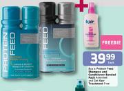 Protein Feed Shampoo & Conditioner Banded Pack-Each