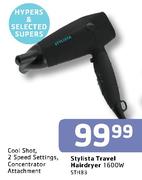 Stylista Travel Hairdryer(STHB3)-1600W