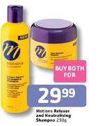 Motions Relaxer And Neutralising Shampoo-250gm