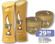 Sunsilk Shampoo 400ml, Conditioner 350ml Or Treatment 270ml Assorted-Each
