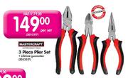Mastercraft Plier Set-3 Piece 