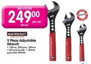 Mastercraft Adjustable Wrench-3 Piece 