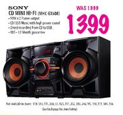 Sony CD Mini Hi-Fi (MHC-EX600)