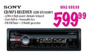 Sony CD/MP3 Receiver (CDX-GT310MP)