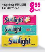 Sunlight Laundry Soap-400g/500g Each