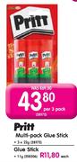 Pritt Multi-Pack Glue Stick-3 x 22g