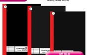 Croxley A4 288 Page Hard Cover Counter Books (3 Quire)-per 2 pack