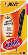 BIC Cystal Medium Pen (Blue or Black)-per box of 60