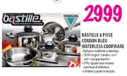 Bastille 8 Piece Cordon Bleu Waterless Cookware 