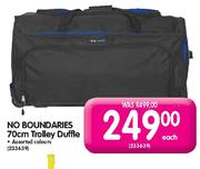 No Boundaries Trolley Duffle-70cm Each