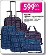 Elegant Sphere 3 Piece Travel Set