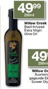 Willow Creek Basil Infused Extra Virgin Olive Oil-250ml