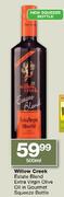 Willow Creek Estate Blend Extra Virgin Olive Oil In Gourmet Squeeze Bottle-500ml