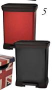 Curver Deco Pedal Bin-30l Each