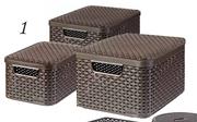Curver Storage Box With Lid Medium-Each