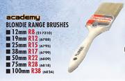 Academy Range Blondie Brushes-25mm