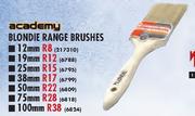 Academy Range Blondie Brushes-75mm