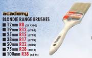 Academy Range Blondie Brushes-50mm