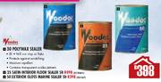 Woodoc 25 Satin Interior Floor Sealer-5L