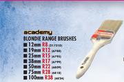Academy Range Blondie Brushes-12mm 