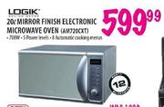 Logik Mirror Finish Electronic Microwave Oven-20Ltr(AM720CXT)