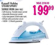 Russell Hobbs Steam/Spray/Surge Iron(RHI-102)-