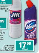 Domestos Thick Bleach Assorted-750ml Each