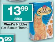 West's Nibbles Cat Biscuits Treats-250g