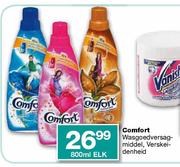Comfort Wasgoedversag-middel Verskeidenheid-800ml Elk
